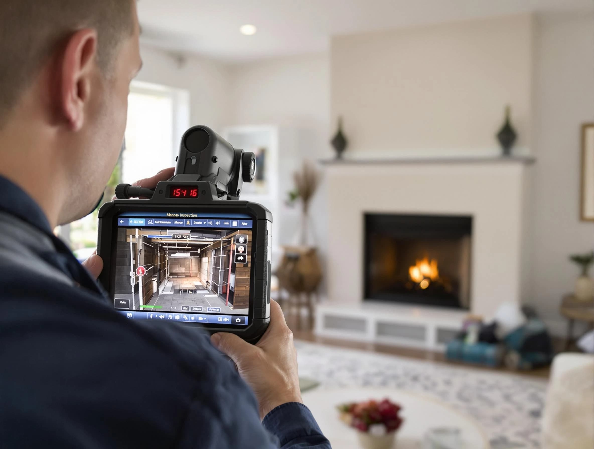 Litchfield Park Chimney Sweep conducting a thorough chimney inspection in Litchfield Park, AZ
