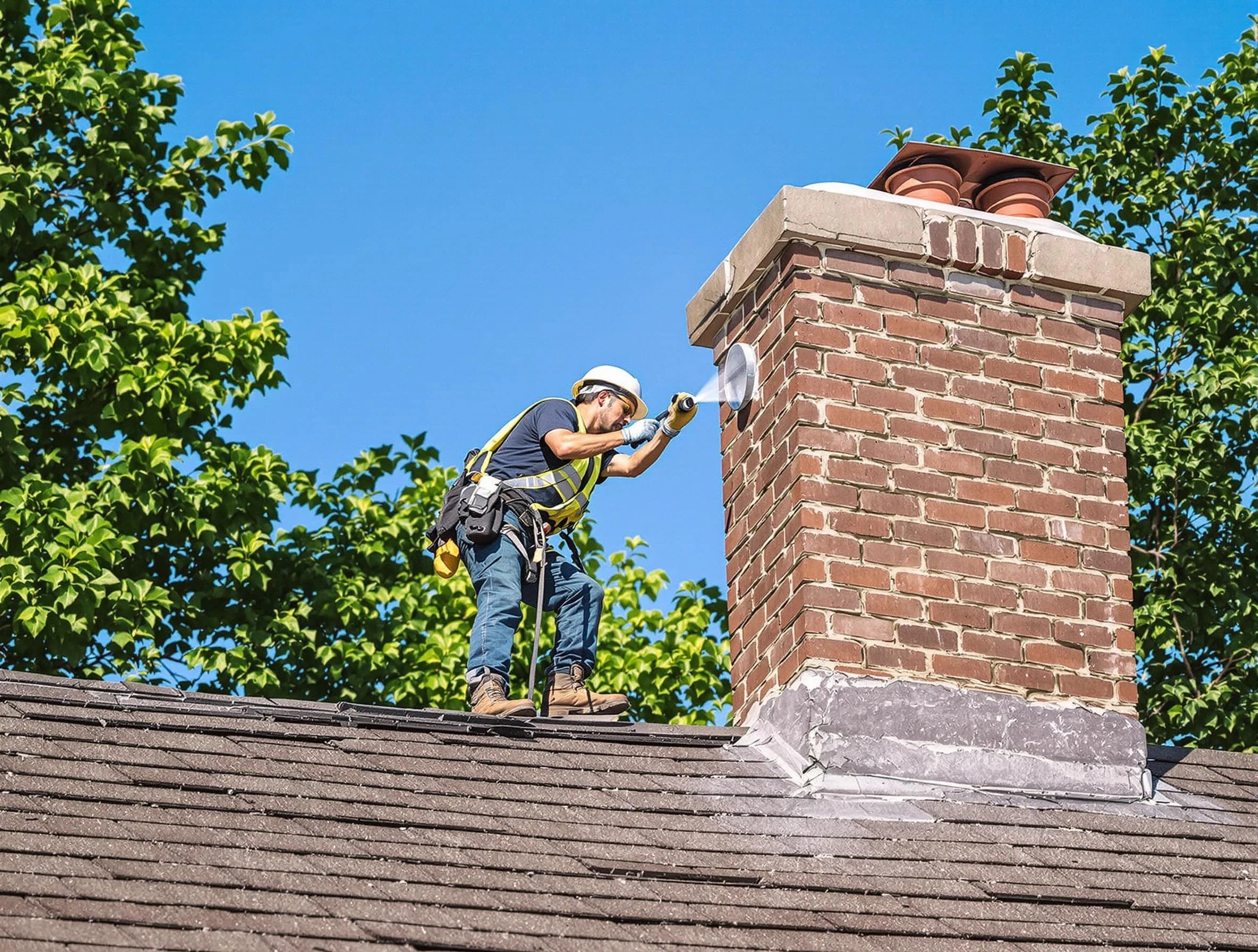 Litchfield Park Chimney Sweep performing an inspection with advanced tools in Litchfield Park, AZ