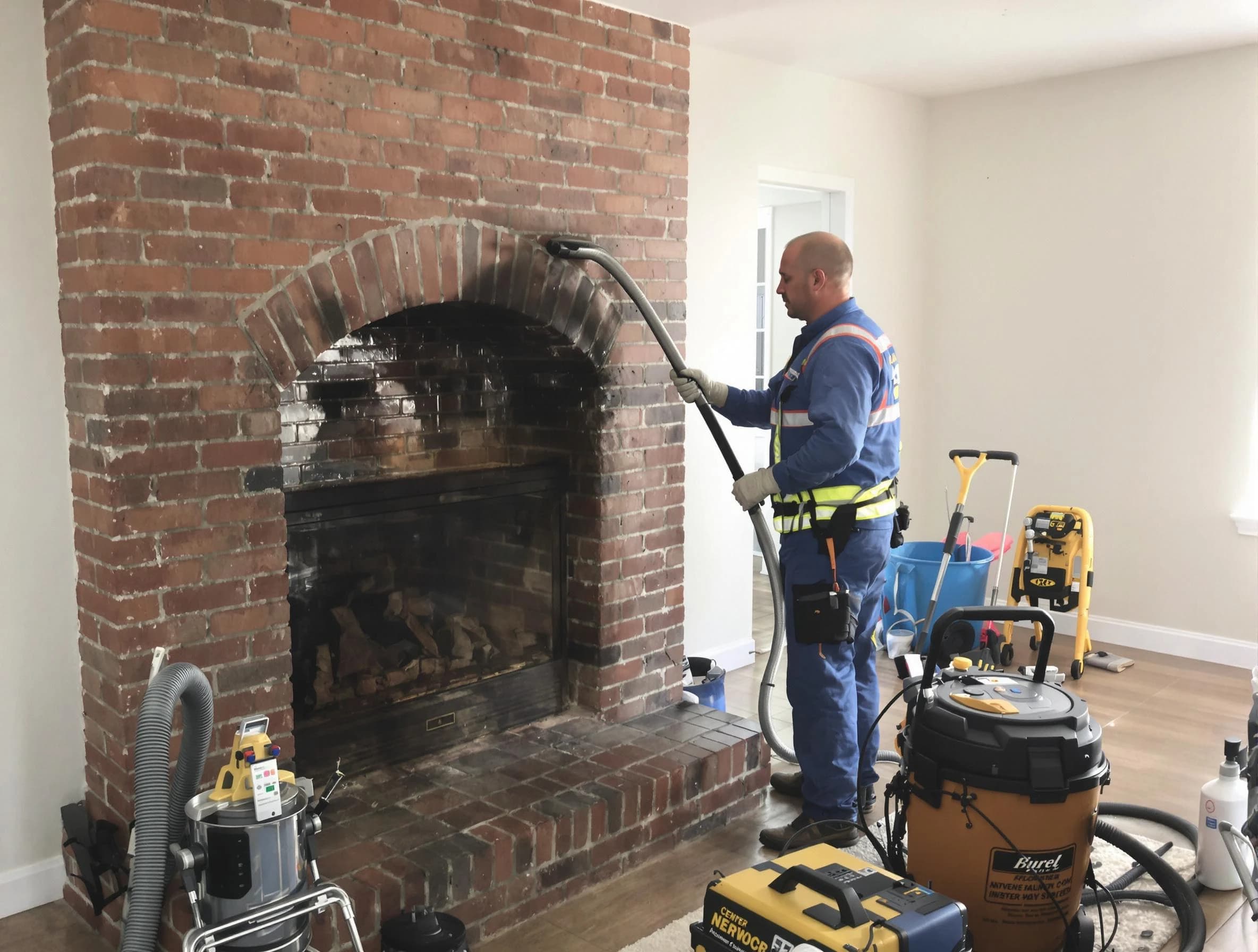 Litchfield Park Chimney Sweep expert performing detailed chimney sweep in Litchfield Park, AZ