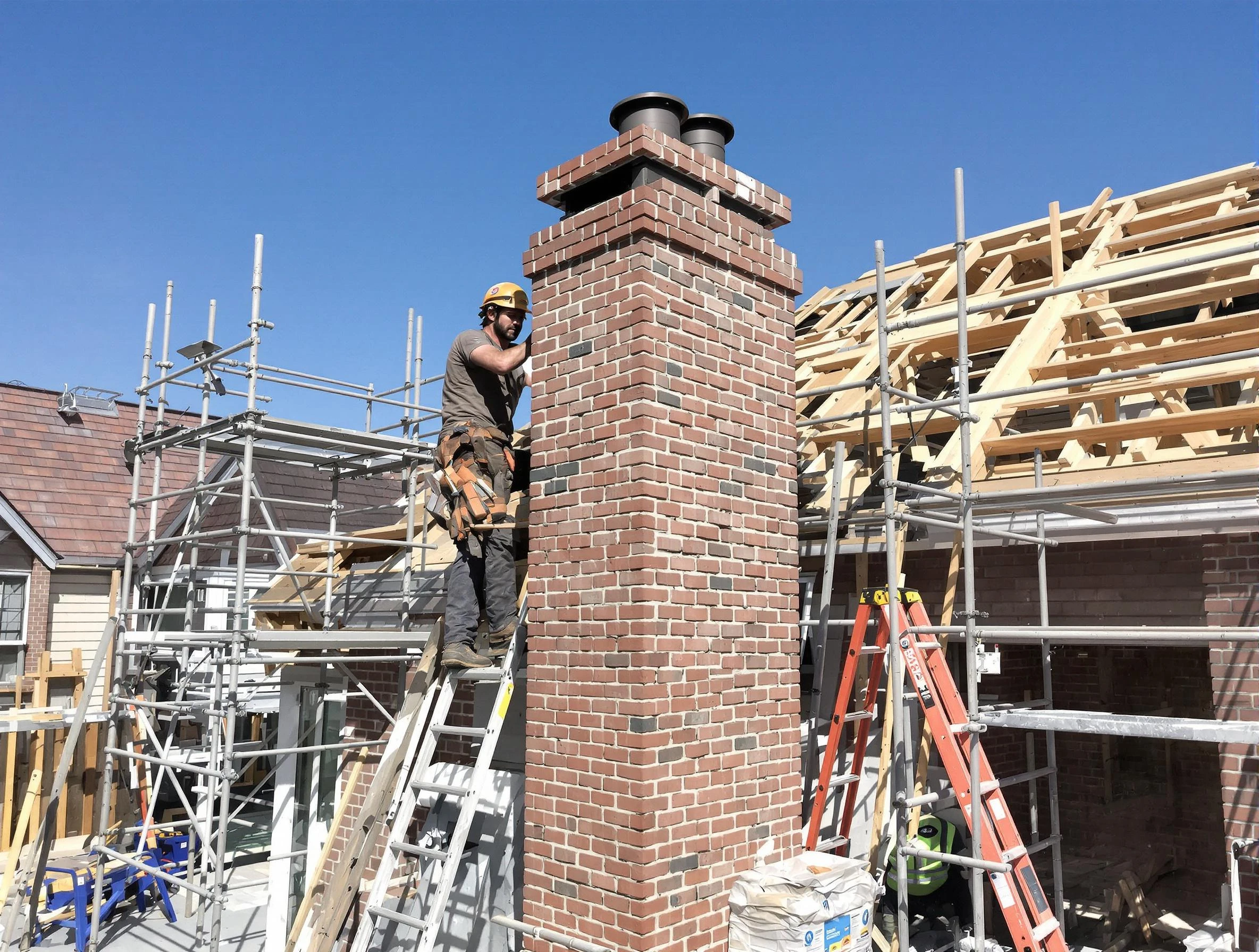 New chimney installation completed by Litchfield Park Chimney Sweep in Litchfield Park, AZ